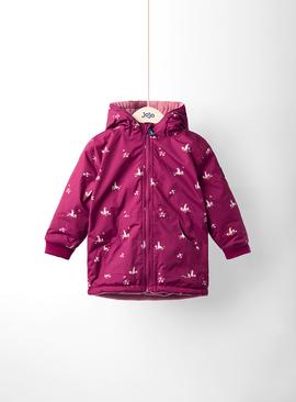 JOJO MAMAN BÉBÉ Reversible Fleece Lined Jacket 3-4 Years