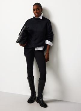 Seam Detail High Neck Tunic