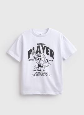 Mono Football Printed T Shirt