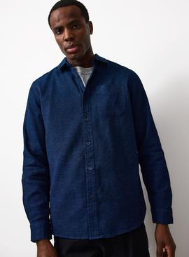 Textured Long Sleeve Shirt