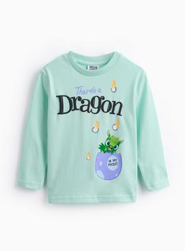 Tom Fletcher There's a Dragon Long Sleeve Top