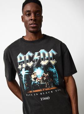 Black ACDC Tour T-Shirt