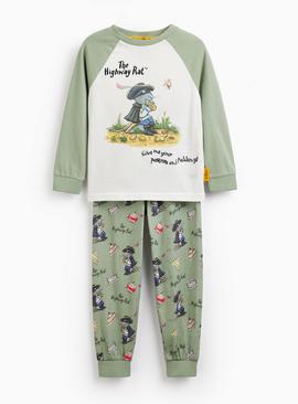 Green The Highway Rat Pyjama Set