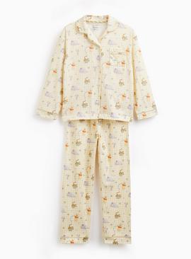 Yellow Winnie The Pooh Traditional Pyjamas