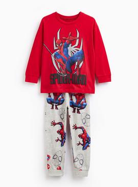 Spider-Man Printed Jersey Pyjamas