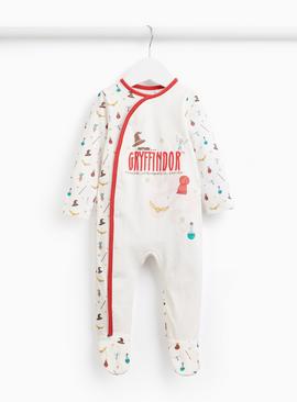 Harry Potter Gryffindor Print Sleepsuit