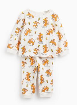 Cream Zog Print Pyjama Set