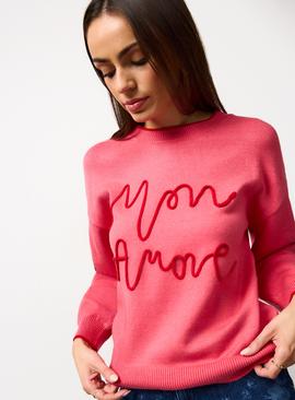 Mini Me Valentine's Mon Amore Jumper