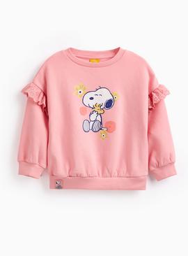 Pink Snoopy Sweatshirt