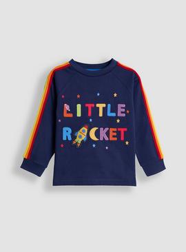 JOJO MAMAN BÉBÉ Rocket Applique Top
