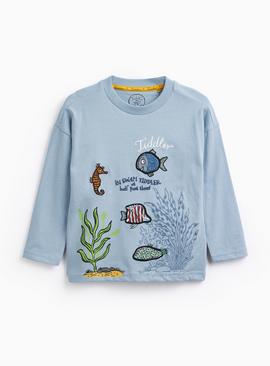 Blue Tiddler Graphic Long Sleeve Tee