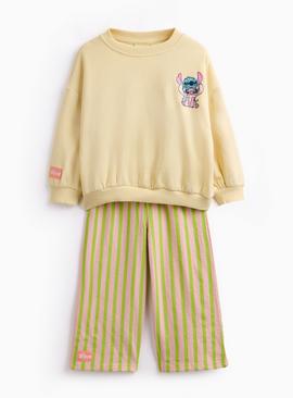 Yellow Lilo & Switch Sweat Set