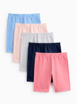 Multicoloured Cycling Shorts 5 Pack