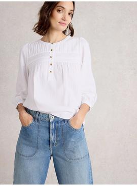 WHITE STUFF Isla 3/4 Top