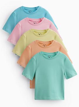 Multicoloured Relaxed Fit T-Shirts 5 Pack