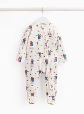 Julia Donaldson Scarecrows Wedding Print Sleepsuit