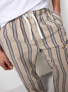 Twill Striped Pyjama Bottoms