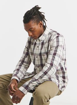 JACAMO Long Sleeve Check Oxford Shirt