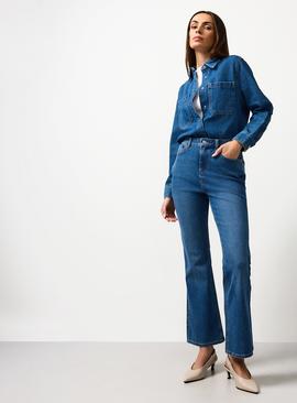 Denim Slim Fit Flares