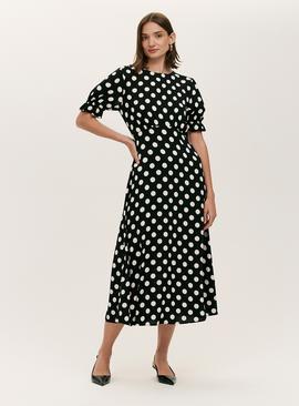 FINERY Mela Dress Black Spot