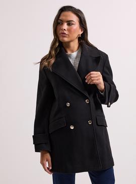 WALLIS Mid Length Double Breasted Coat