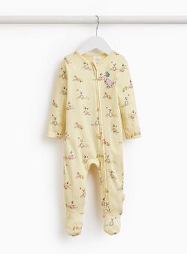 Yellow Peter Rabbit Sleepsuit