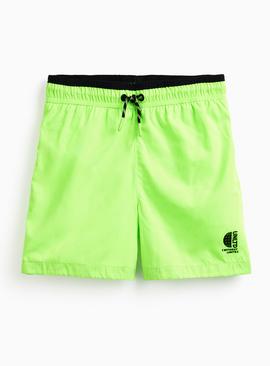 Green Neon Swim Short