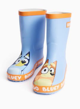Bluey Orange Rubber Wellies