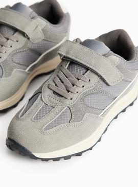 Grey Runner Trainers