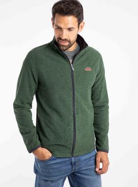 WEIRD FISH Merrill Full Zip Textured Fleece XXXL