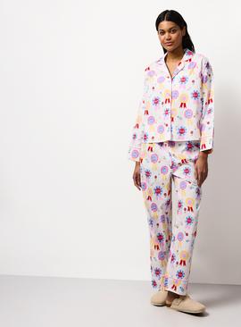 Mother's Day Print Poplin Traditional Pyjamas