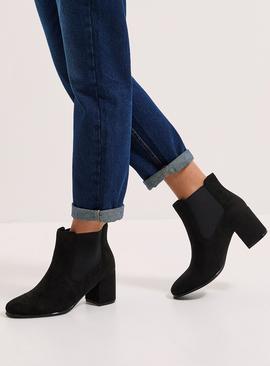 DOROTHY PERKINS Madam Medium Block Heel Chelsea Boots