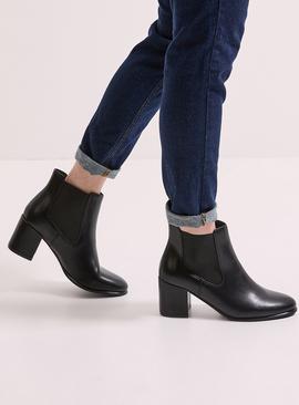 DOROTHY PERKINS Madam Medium Block Heel Chelsea Boots