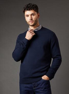 BURTON Cotton Rich Crew Neck Jumper