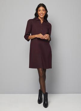 WALLIS Ponte Jersey Collared Shift Dress