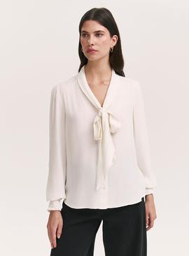 FINERY Mavis Blouse  Ivory