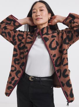 JD WILLIAMS Borg Zip Through Jacket