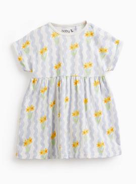 Easter Blue Stripe Dress