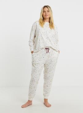 SIMPLY BE Pretty Secrets Supersoft Pointelle Twosie Pyjamas