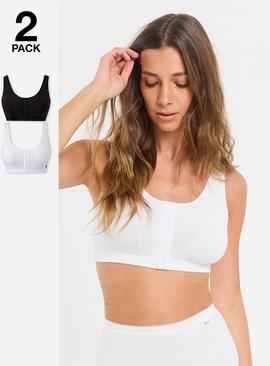 SIMPLY BE 2 Pack Slimma Hook And Eye Bras