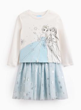 Disney Frozen Long Sleeve Top & Skirt Set