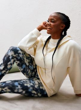 REAKTIV Yellow Luxe Scuba Hoodie