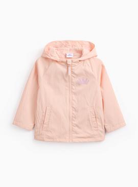 Pink Disney Princess Print Rain Mac