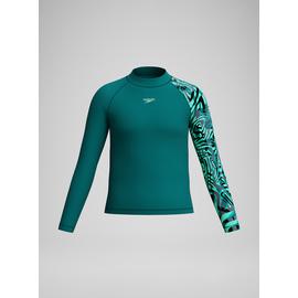 SPEEDO Boys Digital Long Sleeve Rash Top