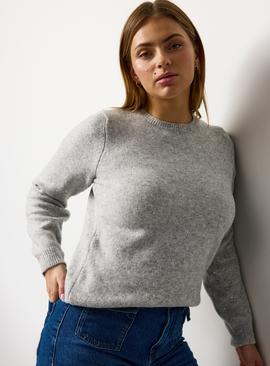 Sequin Embellished Crew Neck Jumper