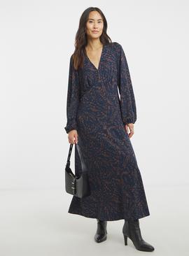 JD WILLIAMS Soft Touch V Neck Tea Dress