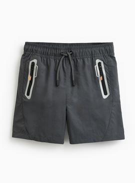 Charcoal Ripstop Shorts