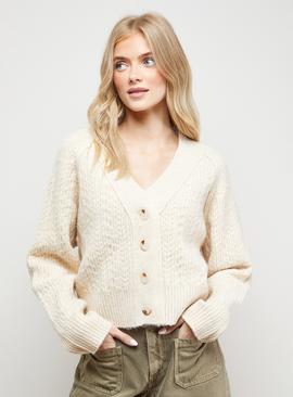 OASIS Stitchy V Neck Cardigan