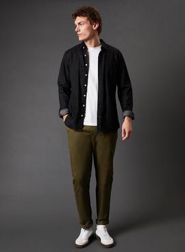 BURTON Khaki Slim Fit Chino Trousers