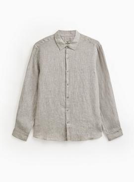 Pure Linen Long Sleeve Shirt
